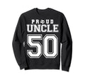 Number 50 Custom Proud Soccer Sweatshirt - Unique Graphic for Adults - T-Shirt, Sweatshirt, Hoodie