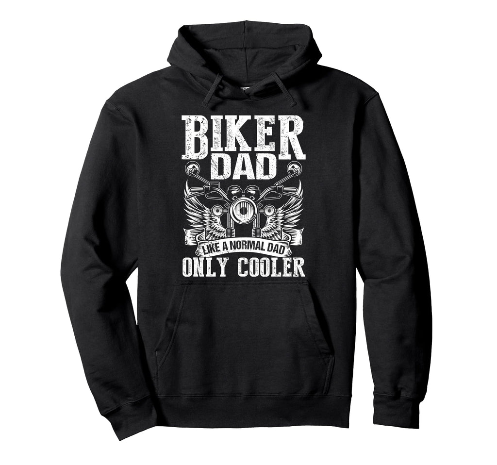Father Rider Biker Dad Fathers Day Hoodie - Trendy Graphic for Adults - T-Shirt, Sweatshirt, Hoodie
