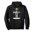 Snowy Soccer Elf Matching Family Costume Hoodie - Fun Novelty Design Unisex - T-Shirt, Sweatshirt, Hoodie