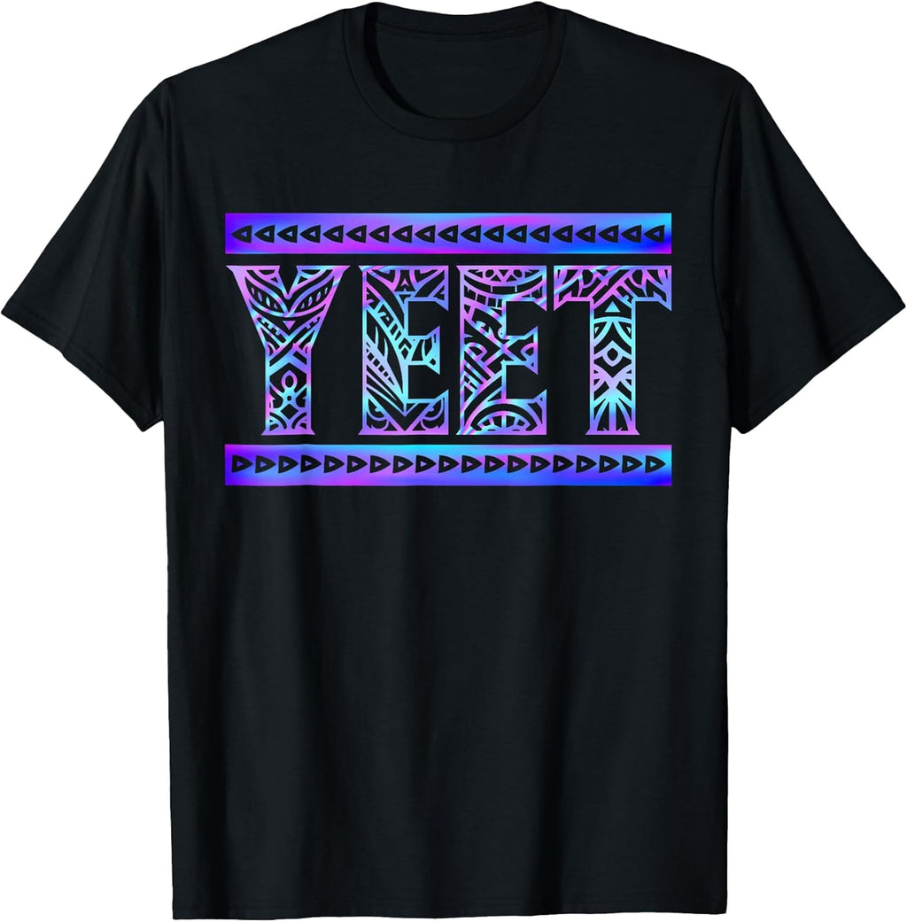 Yeet Tribal Art Funny Quote for Men Boys Kids Women - Adult & Kids T-Shirts, Sweatshirts & Hoodies apparel design preview 1