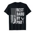 Best Babu Par Usa Flag Golf Fathers T-Shirt - Aesthetic Graphic Men Women - T-Shirt, Sweatshirt, Hoodie