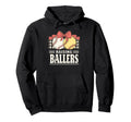 Busy Raising Ballers Softball And Hoodie - Custom Art Print Unisex - T-Shirt, Sweatshirt, Hoodie