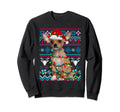 Ugly Chihuahua Santa Hat Sweatshirt - Novelty Apparel Unisex - T-Shirt, Sweatshirt, Hoodie