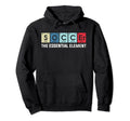 Soccer Element Periodic Table Funny Hoodie - Unique Graphic for Adults - T-Shirt, Sweatshirt, Hoodie
