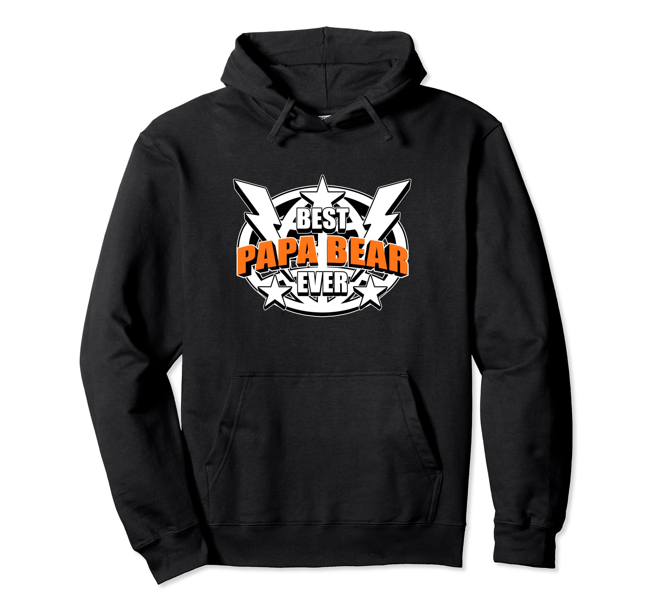 Best Papa Bear Ever Birthday Papa Bear Hoodie - Minimalist Print Men Women - T-Shirt, Sweatshirt, Hoodie