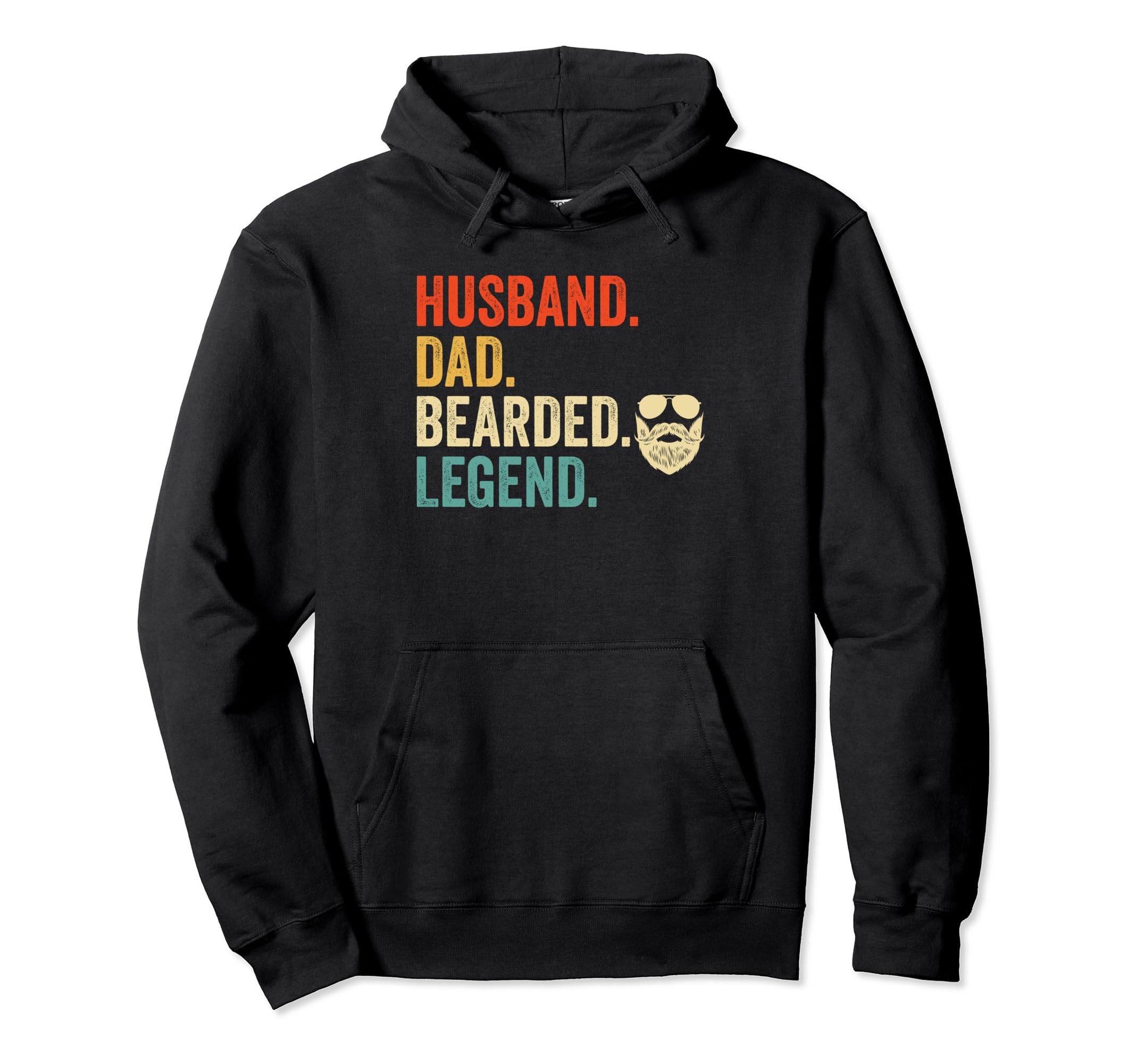 Bearded Dad Funny Beard Lover Bearded Dads Hoodie - Novelty Apparel Unisex - T-Shirt, Sweatshirt, Hoodie