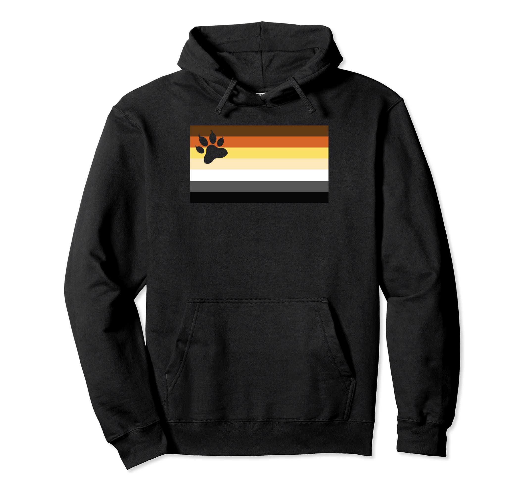 Lgbt Papa Mens Gay Pride Month Paw Gay Hoodie - Graphic Print Men Women - T-Shirt, Sweatshirt, Hoodie