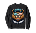 Papa Bear Gifts Funny Birthday Fun Gift Sweatshirt - Unique Graphic Unisex - T-Shirt, Sweatshirt, Hoodie