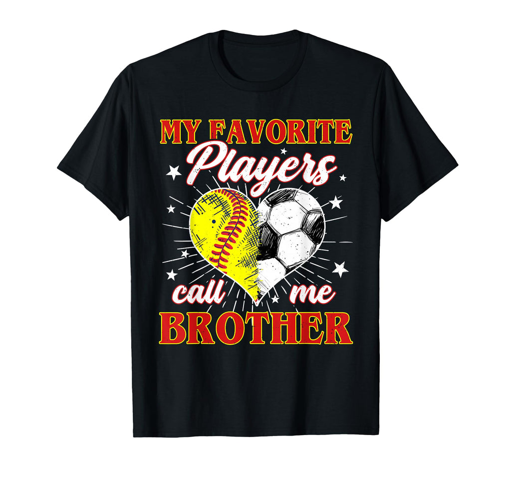 My Favorite Softball Soccer Players T-Shirt - Aesthetic Graphic for Adults - T-Shirt, Sweatshirt, Hoodie