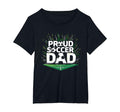 Proud Soccer Dad Cheering Sideline T-Shirt - Trendy Graphic for Adults - T-Shirt, Sweatshirt, Hoodie