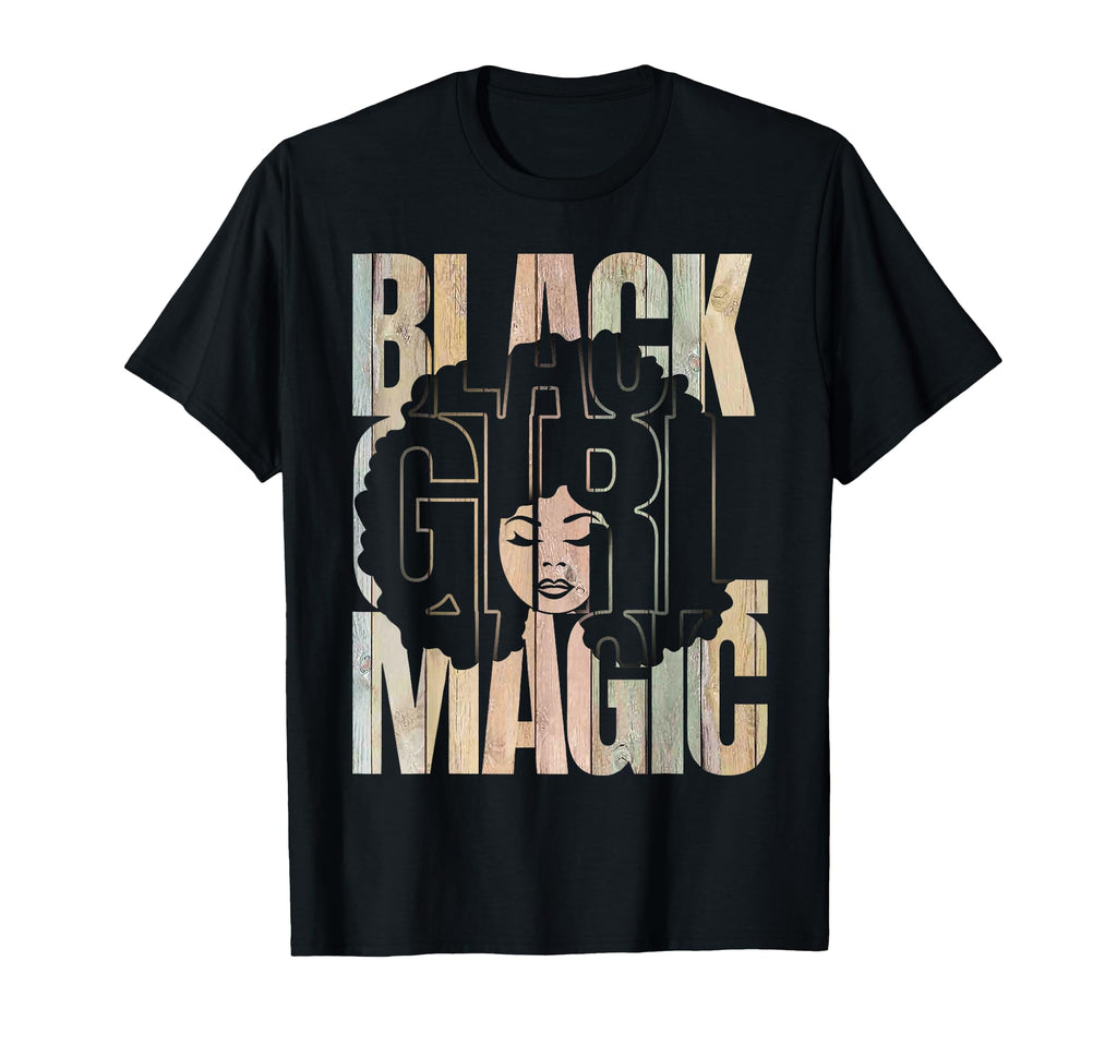 Black Magic Black History Month Melanin T-Shirt - Novelty Apparel Unisex - T-Shirt, Sweatshirt, Hoodie