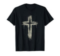 Grunge Christian Cross T-Shirt - Graphic Print for Adults - T-Shirt, Sweatshirt, Hoodie