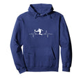 Soccer Heartbeat Soccer Player Gift Hoodie - Novelty Apparel Unisex - T-Shirt, Sweatshirt, Hoodie