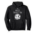 My Nieces Biggest Fan Soccer Football Hoodie - Streetwear Style Unisex - T-Shirt, Sweatshirt, Hoodie