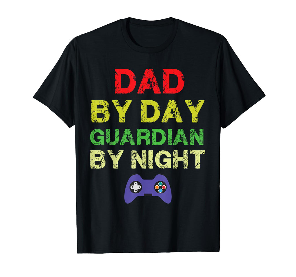 Mens Gamer Dad Dad Day Guardian T-Shirt - Aesthetic Graphic for Adults - T-Shirt, Sweatshirt, Hoodie