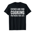 Father And Son Cooking Partners Life T-Shirt - Unique Graphic for Adults - T-Shirt, Sweatshirt, Hoodie
