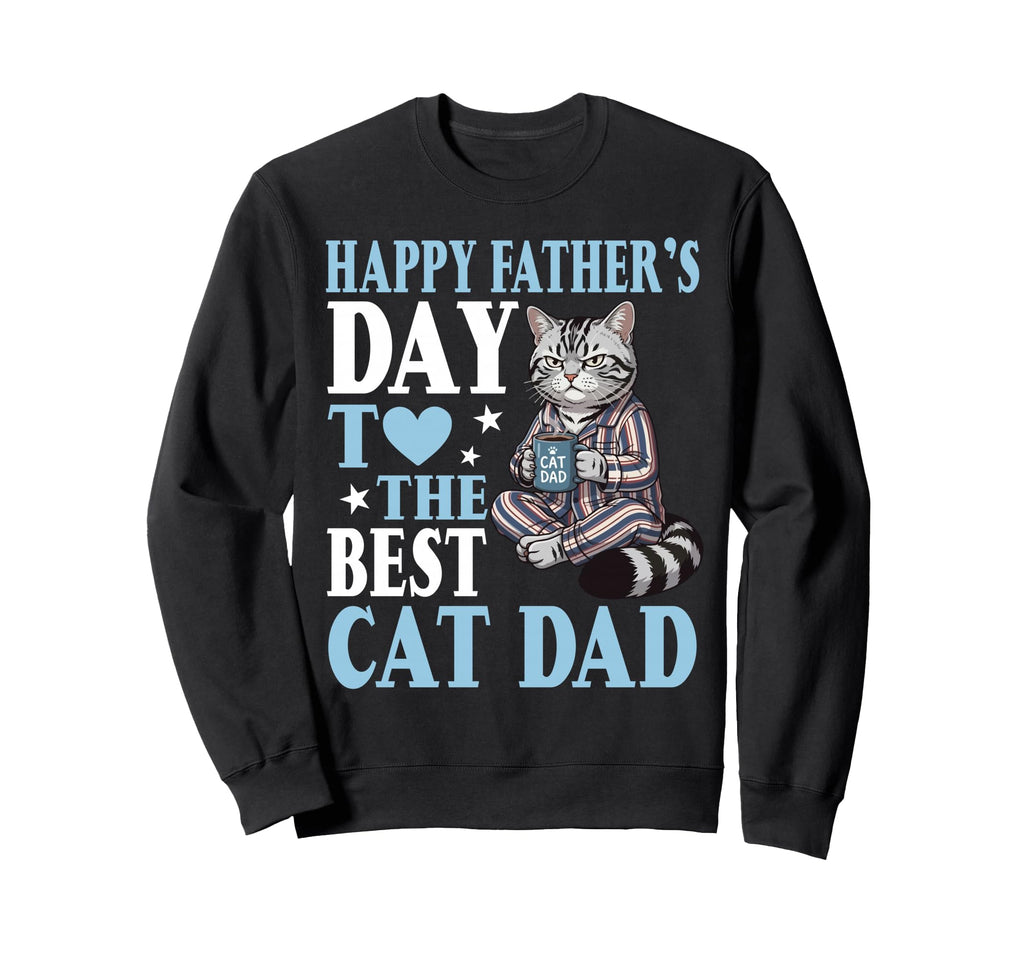 Happy Fathers Day To Best American Sweatshirt - Graphic Print for Adults - T-Shirt, Sweatshirt, Hoodie