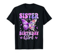 Sister Birthday Butterfly Family T-Shirt - Fun Novelty Design for Adults - T-Shirt, Sweatshirt, Hoodie