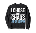 Stepfather Bonus Dad Step Sweatshirt - Fun Novelty Design for Adults - T-Shirt, Sweatshirt, Hoodie