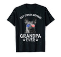 Mens Best German Shepherd Grandpa Ever T-Shirt - Unique Graphic Unisex - T-Shirt, Sweatshirt, Hoodie