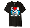 New Dad Level Unlocked Gamer Dad T-Shirt - Graphic Print for Adults - T-Shirt, Sweatshirt, Hoodie