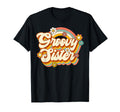 Groovy Sister Family Birthday 60S 70S T-Shirt - Aesthetic Graphic Unisex - T-Shirt, Sweatshirt, Hoodie