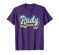 Rudy First Name 70S 80S Personalized T-Shirt - Streetwear Style for Adults - T-Shirt, Sweatshirt, Hoodie