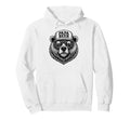 Papa Beer Funny Dad Bear Drinking Hoodie - Trendy Graphic for Adults - T-Shirt, Sweatshirt, Hoodie