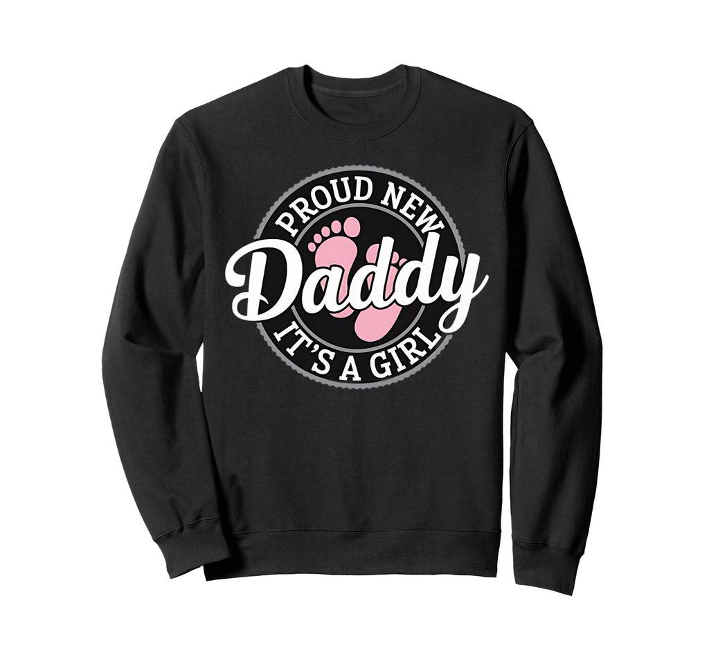 New Dad Est 2026 Father 2026 Sweatshirt - Fun Novelty Design for Adults - T-Shirt, Sweatshirt, Hoodie