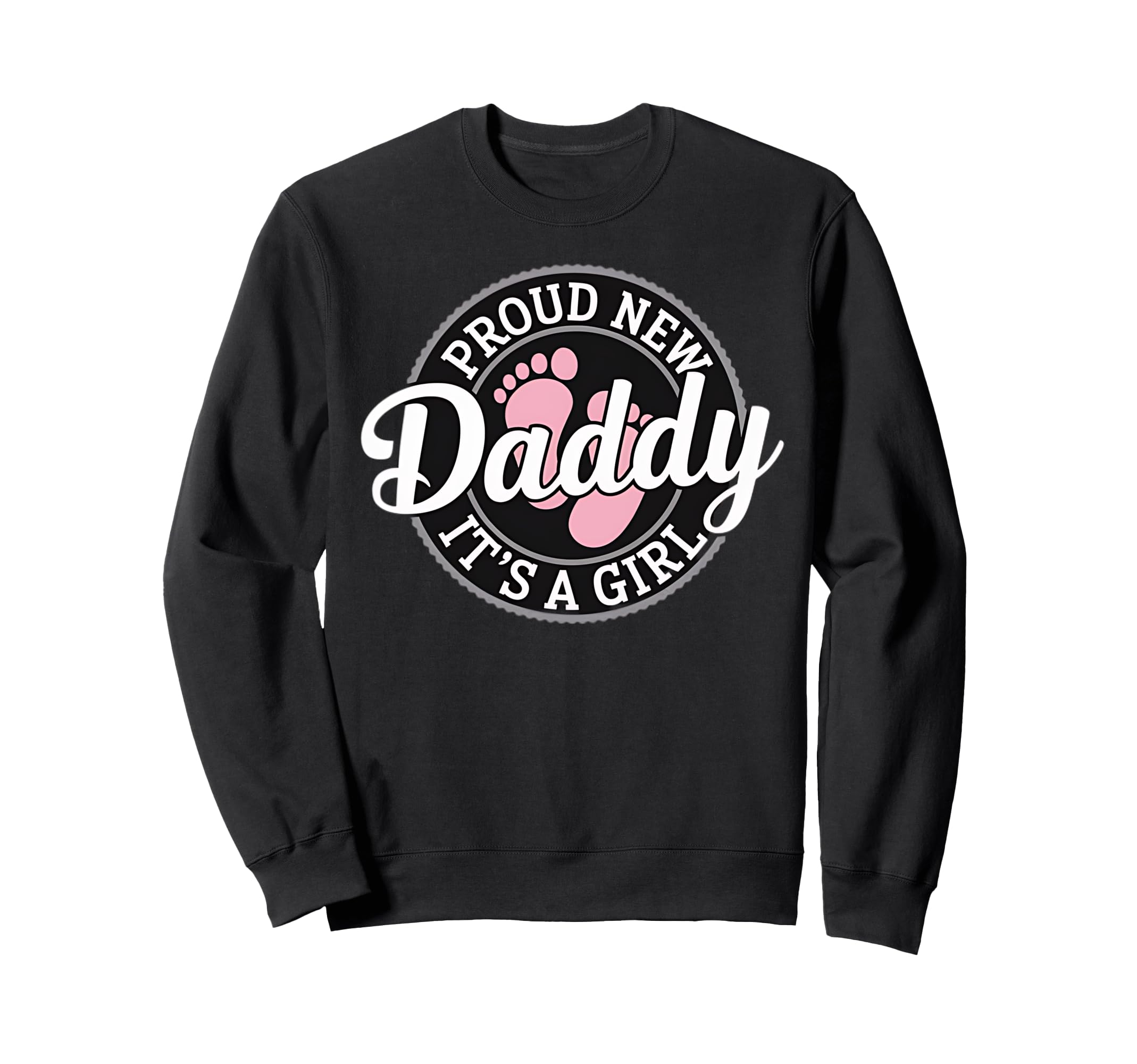 New Dad Est 2026 Father 2026 Sweatshirt - Fun Novelty Design for Adults - T-Shirt, Sweatshirt, Hoodie
