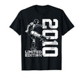 2010 16 Years Soccer 16Th Birthday T-Shirt - Aesthetic Graphic Men Women - T-Shirt, Sweatshirt, Hoodie