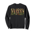 Hunting Dad Hunting Deer Camo Funny Sweatshirt - Fun Novelty Design Unisex - T-Shirt, Sweatshirt, Hoodie