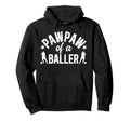 Pawpaw Baller Soccer Pawpaw Soccer Player Hoodie - Graphic Print Men Women - T-Shirt, Sweatshirt, Hoodie