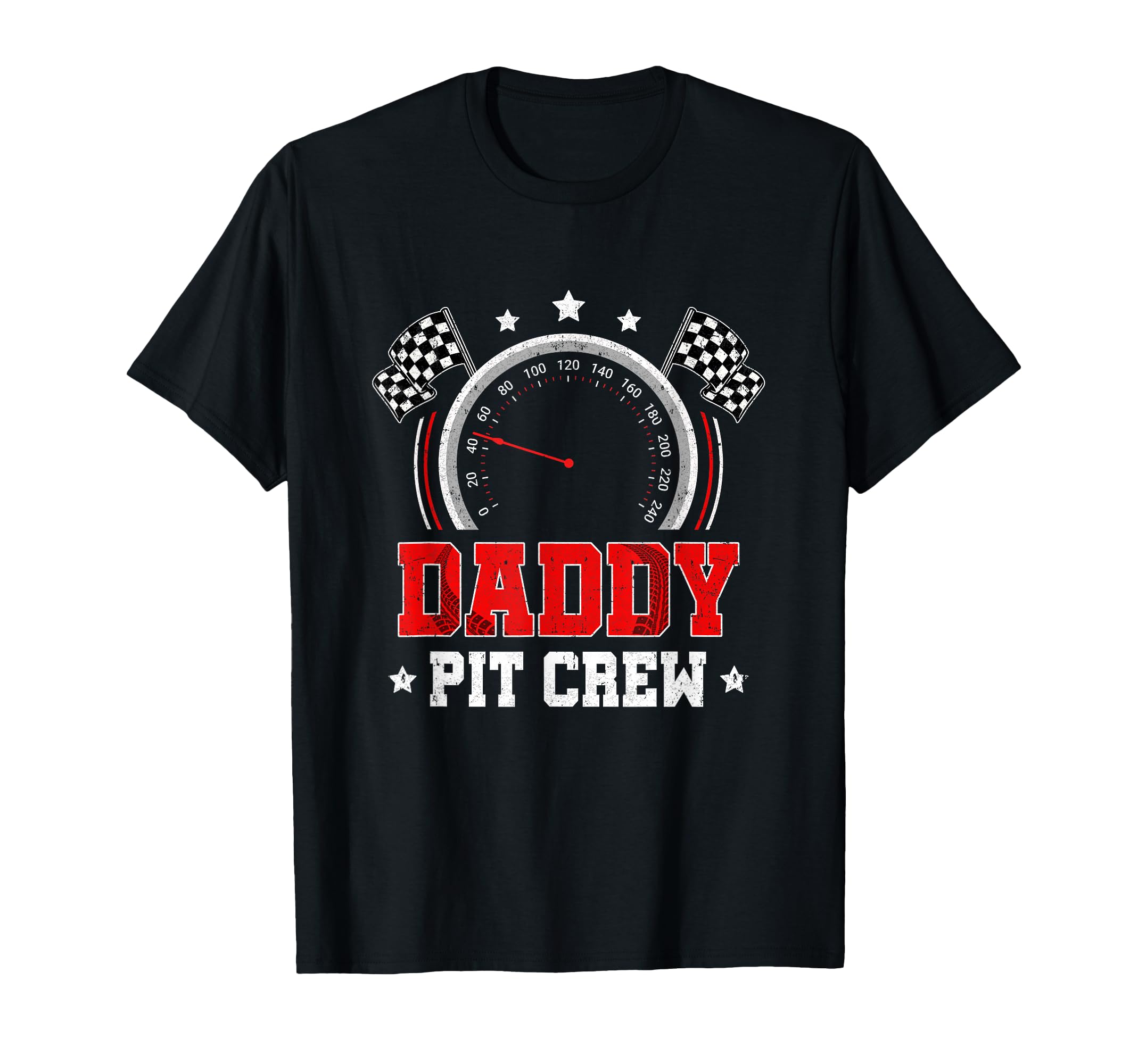 Daddy Pit Crew Race Car Birthday T-Shirt - Custom Art Print for Adults - T-Shirt, Sweatshirt, Hoodie