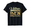 Ben Name Gifts Ben Birthday T-Shirt - Custom Art Print Unisex - T-Shirt, Sweatshirt, Hoodie