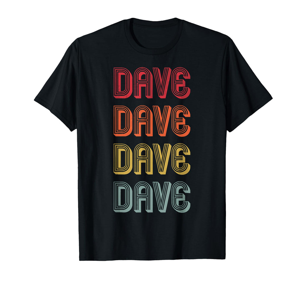Custom Name Dad Husband Presents Dave Gift Hoodie - Graphic Print Unisex - T-Shirt, Sweatshirt, Hoodie