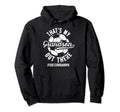 My Grandson Soccer Grandpa Soccer Hoodie - Minimalist Print for Adults - T-Shirt, Sweatshirt, Hoodie