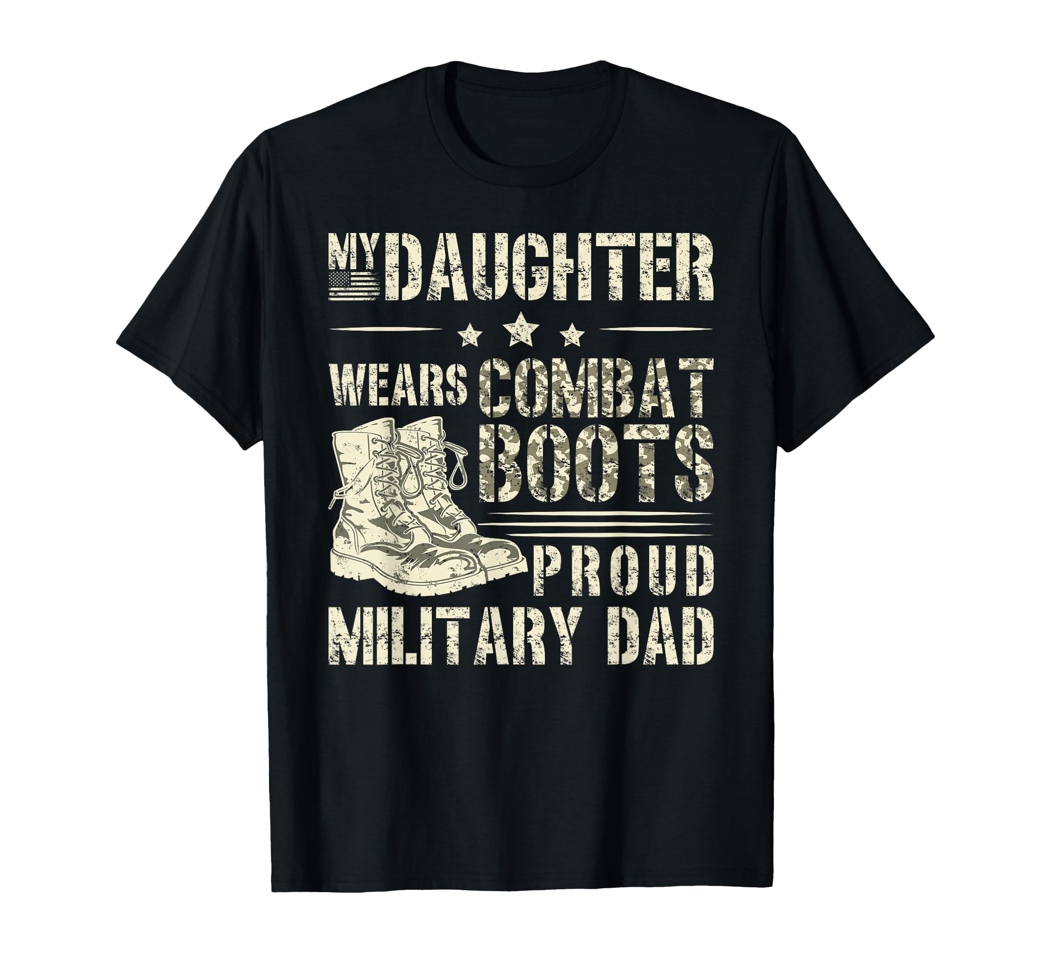 My Daughter Proud Military Dad T-Shirt - Minimalist Print for Adults - T-Shirt, Sweatshirt, Hoodie