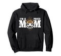 Im Proud Football Soccer Mom Combined Hoodie - Graphic Print Men Women - T-Shirt, Sweatshirt, Hoodie