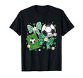 Bow Soccer Checkered Flowers Soccer Lovers T-Shirt - Trendy Graphic Unisex - T-Shirt, Sweatshirt, Hoodie