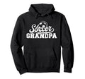 Soccer Grandpa Soccer Player Grandpa Hoodie - Minimalist Print Men Women - T-Shirt, Sweatshirt, Hoodie