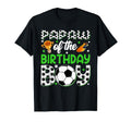 Papaw Birthday Soccer Party Family T-Shirt - Minimalist Print Unisex - T-Shirt, Sweatshirt, Hoodie