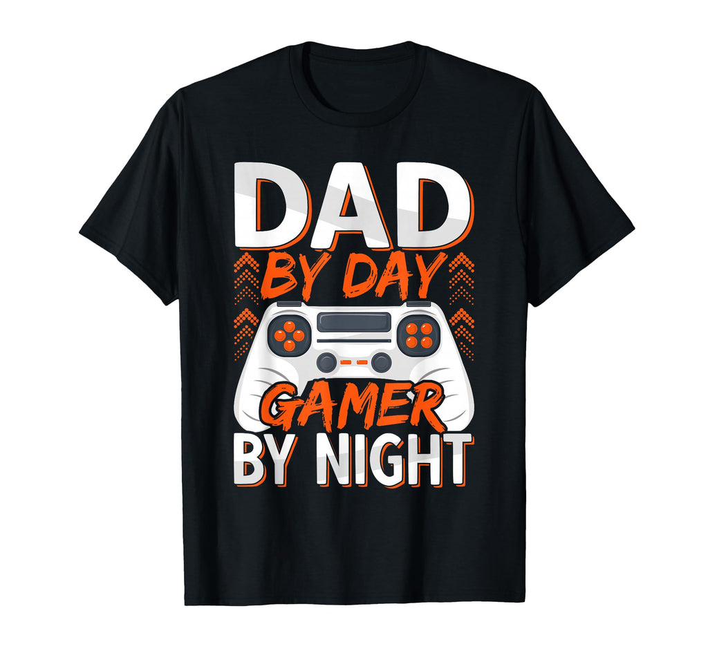 Dad Day Gamer Night Funny Gaming Dad Video T-Shirt - Graphic Print Unisex - T-Shirt, Sweatshirt, Hoodie