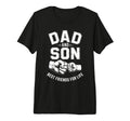 Dad And Son Best Friends Life Father T-Shirt - Minimalist Print Men Women - T-Shirt, Sweatshirt, Hoodie