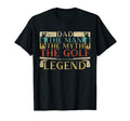 Mens Dad Myth Golf Legend Golfer T-Shirt - Streetwear Style for Adults - T-Shirt, Sweatshirt, Hoodie