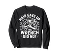 Bald Mechanic Baldy Baldness Sweatshirt - Casual Everyday Wear for Adults - T-Shirt, Sweatshirt, Hoodie