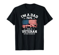 Us Flag Im Dad Papa Veteran Grandpa T-Shirt - Graphic Print Unisex - T-Shirt, Sweatshirt, Hoodie