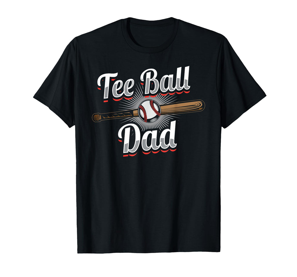 T Ball Dad Ball Fathers Day T-Shirt - Aesthetic Graphic for Adults - T-Shirt, Sweatshirt, Hoodie