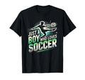 Soccer Just Who Loves Soccer Soccer Player T-Shirt - Trendy Graphic Unisex - T-Shirt, Sweatshirt, Hoodie