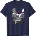 Pixel Art Skater Grinding - Adult & Kids T-Shirts, Sweatshirts & Hoodies apparel design preview 1